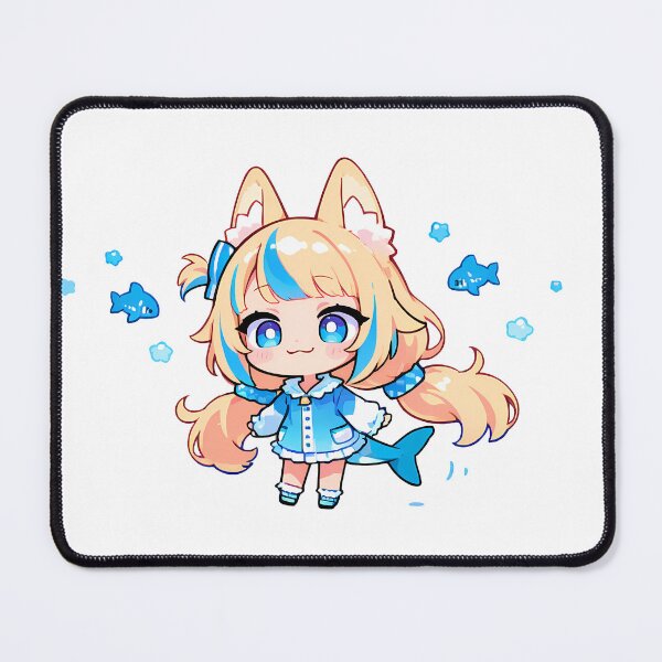 Item preview, Sameko Saba VTuber – Chibi Ocean Fun Art designed and sold by Oneline4life.