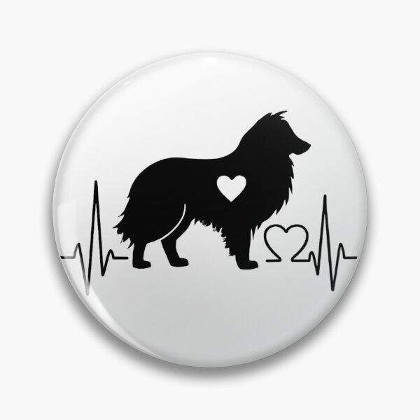 Item preview, Shetland Sheepdog Heartbeat – Unique Design for Sheltie Lovers designed and sold by GoodyPaws.