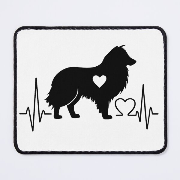 Item preview, Shetland Sheepdog Heartbeat – Unique Design for Sheltie Lovers designed and sold by GoodyPaws.