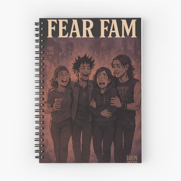 Item preview, Halloween Horror Nights - Fear Fam (v1) - HHN 2025 designed and sold by Theme Snark.