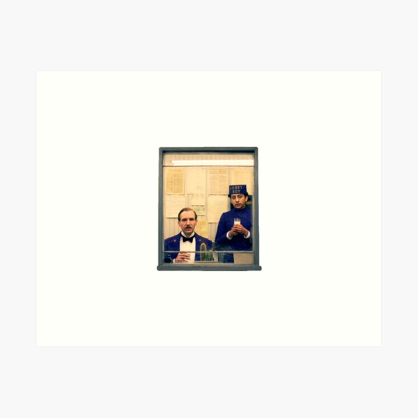 Item preview, Grand Budapest Hotel cut-out - West Anderson designed and sold by S Hazelwood .