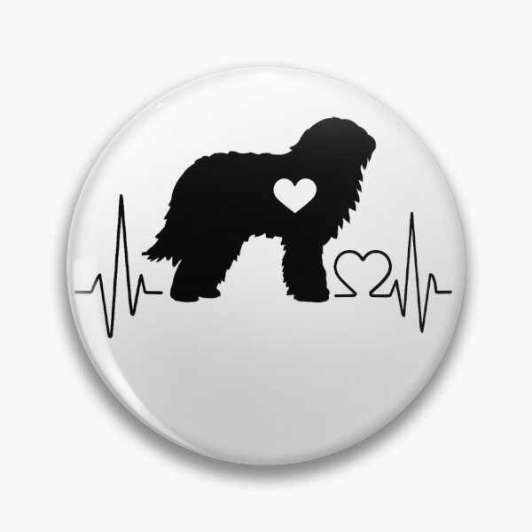 Item preview, Puli Heartbeat – Unique Design for Puli Lovers designed and sold by GoodyPaws.