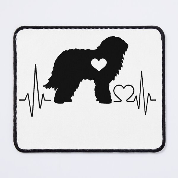 Item preview, Puli Heartbeat – Unique Design for Puli Lovers designed and sold by GoodyPaws.