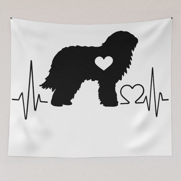 Item preview, Puli Heartbeat – Unique Design for Puli Lovers designed and sold by GoodyPaws.