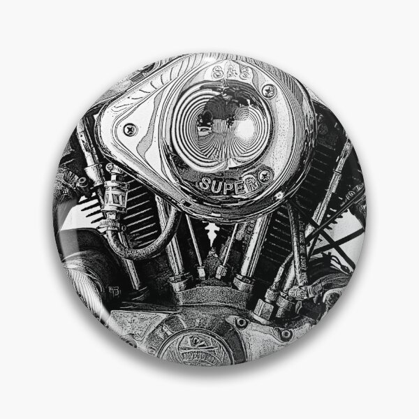 Item preview, Ironhead B&W designed and sold by PATRICK SHELTON.