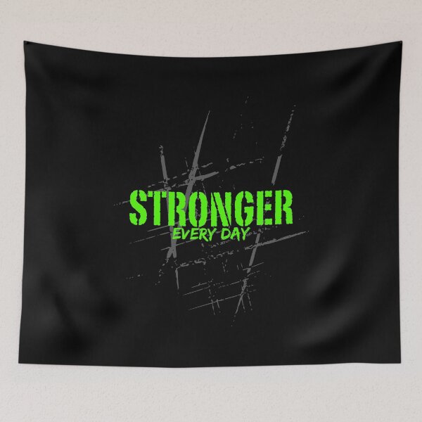 Item preview, Powerful Inspirational Words। Stronger Everyday designed and sold by typoinspired.