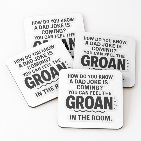 Item preview, Feel the Groan Dad Joke Sticker designed and sold by GroanLab Designs.
