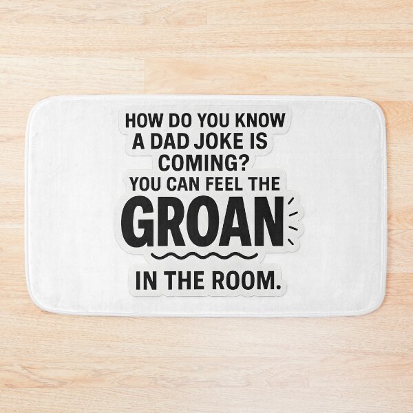 Item preview, Feel the Groan Dad Joke Sticker designed and sold by GroanLab Designs.