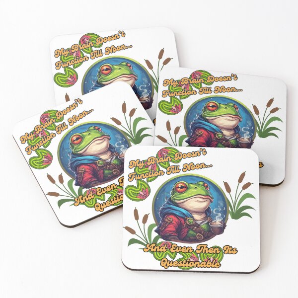 Item preview, Brain Doesn't Function (frog) designed and sold by Shortyshadow4.