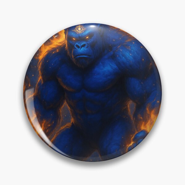Item preview, Primal Rage Gorilla Fire Ape designed and sold by MyDigitalVision.
