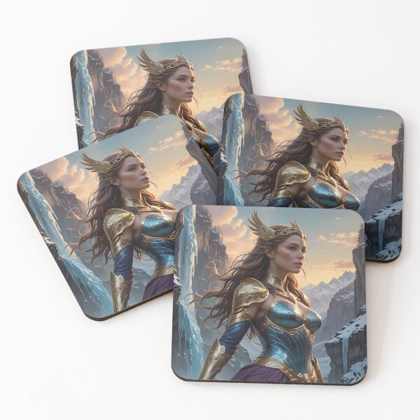 Item preview, Brunehilde "Bright battle armour" designed and sold by laurencecrea.