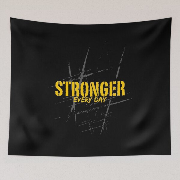 Item preview, Powerful Inspirational Words। Stronger Everyday designed and sold by typoinspired.