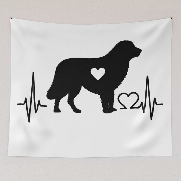 Item preview, Maremmano-Abruzzese Heartbeat – Unique Design for Maremma Lovers designed and sold by GoodyPaws.