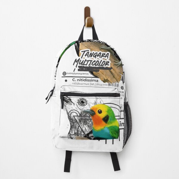 Item preview, Multicolored tanager designed and sold by plumasycantos.