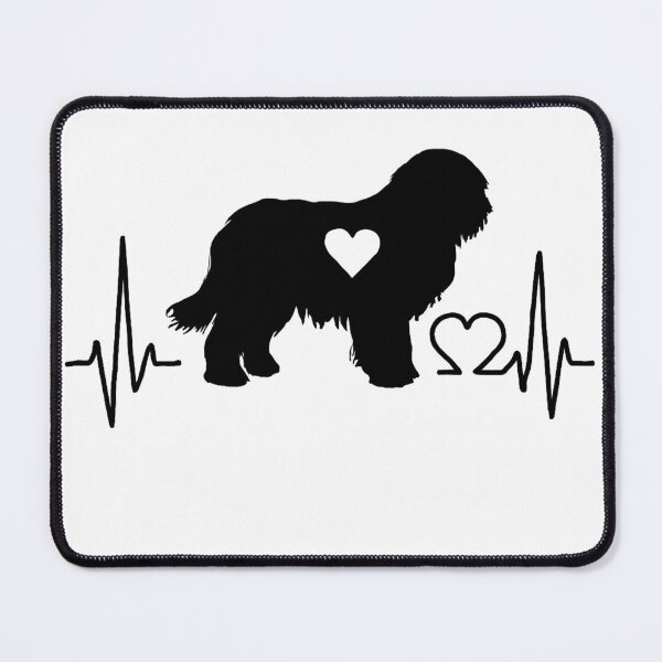 Item preview, Polish Lowland Sheepdog Heartbeat – Unique Design for PON Lovers designed and sold by GoodyPaws.