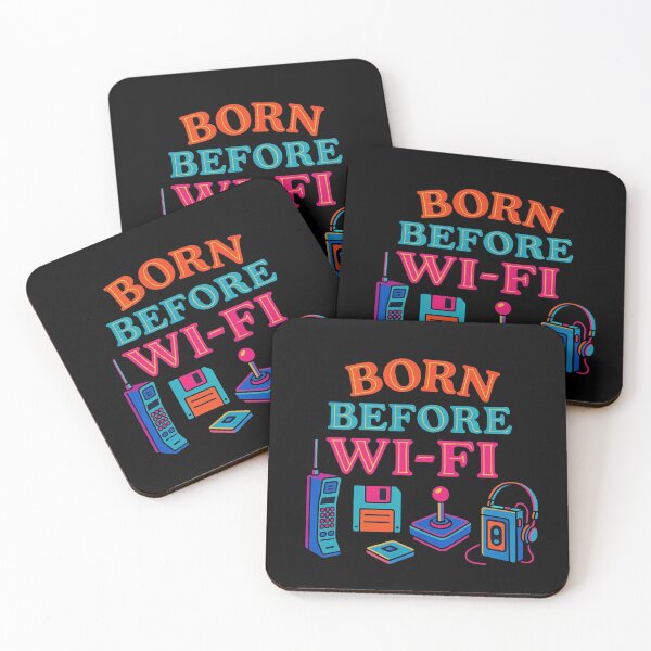 Item preview, Born Before WiFi (2) designed and sold by PhansCustoms.