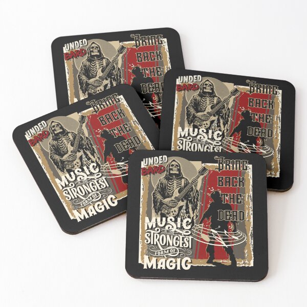 Item preview, Bard Necromancer Dungeons And Dragons designed and sold by BloodyTeapot.