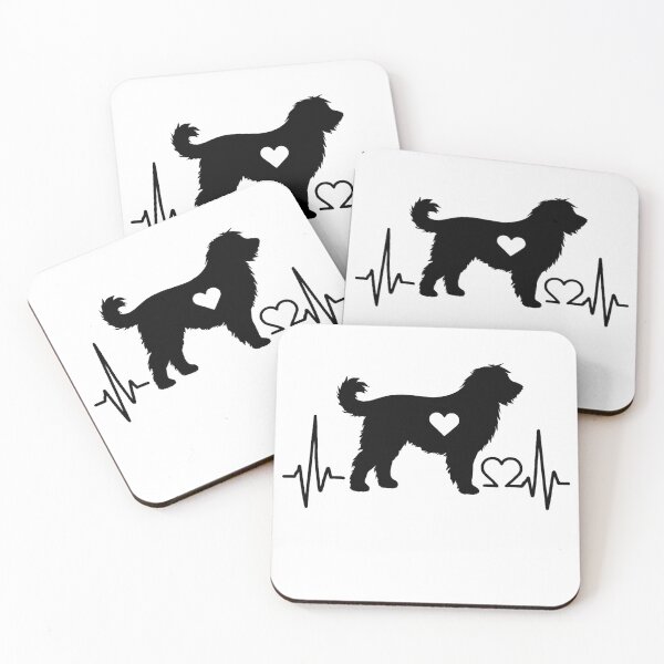Item preview, Portuguese Sheepdog Heartbeat – Unique Design for Portuguese Sheepdog Lovers designed and sold by GoodyPaws.