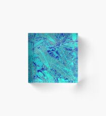 Croton Collection - Blue Acrylic Block