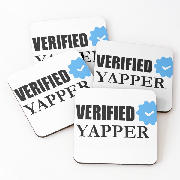 Item preview, Verified Yapper – Loud, Loyal, and Unapologetically Annoying designed and sold by GriffinRey.