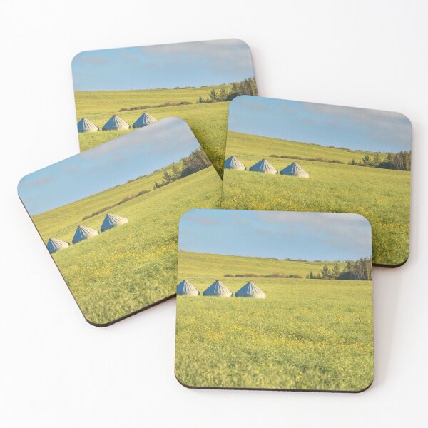 Item preview, Grain Bins Surrounded by Crop designed and sold by Don Arsenault.