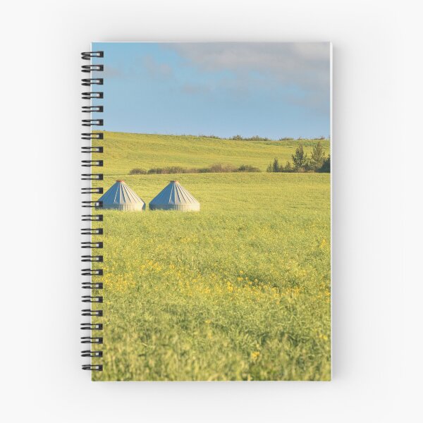 Item preview, Grain Bins Surrounded by Crop designed and sold by Don Arsenault.