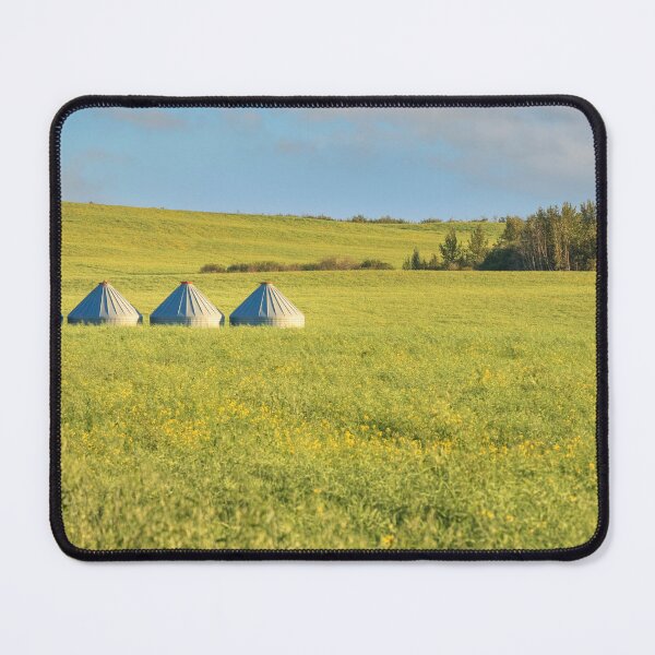 Item preview, Grain Bins Surrounded by Crop designed and sold by Don Arsenault.