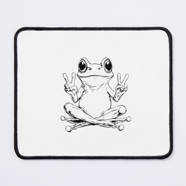 Item preview, Froggy peace: ribbit ribbit! designed and sold by WhenZ.