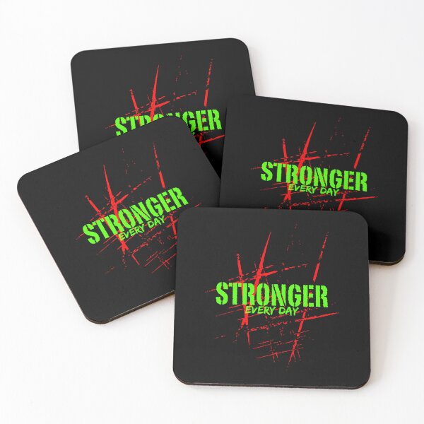 Item preview, Powerful Inspirational Words। Stronger Everyday designed and sold by typoinspired.
