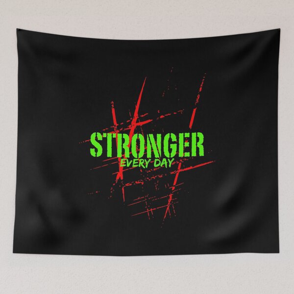 Item preview, Powerful Inspirational Words। Stronger Everyday designed and sold by typoinspired.