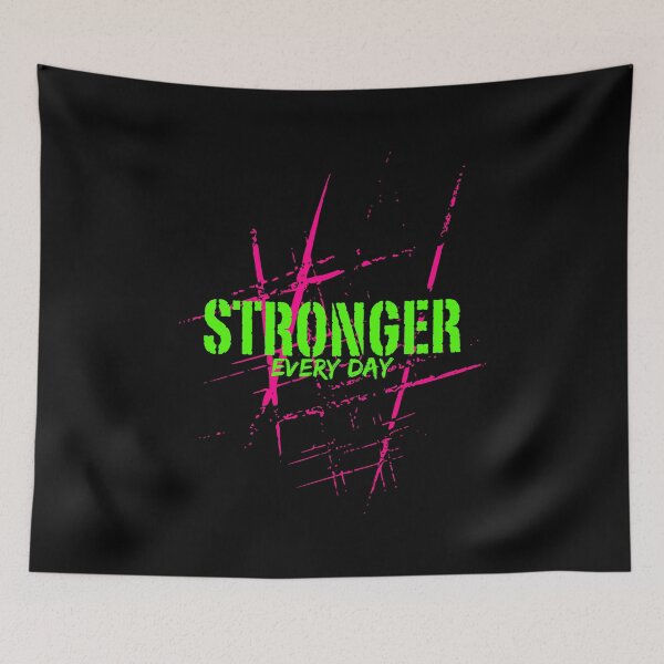 Item preview, Powerful Inspirational Words। Stronger Everyday designed and sold by typoinspired.