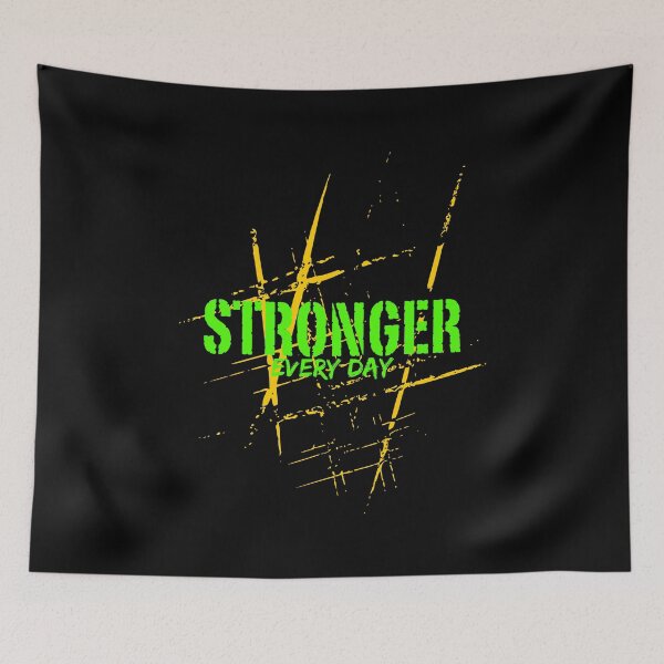 Item preview, Powerful Inspirational Words। Stronger Everyday designed and sold by typoinspired.