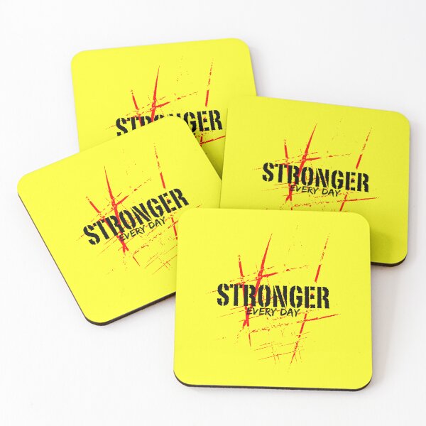 Item preview, Powerful Inspirational Words। Stronger Everyday designed and sold by typoinspired.
