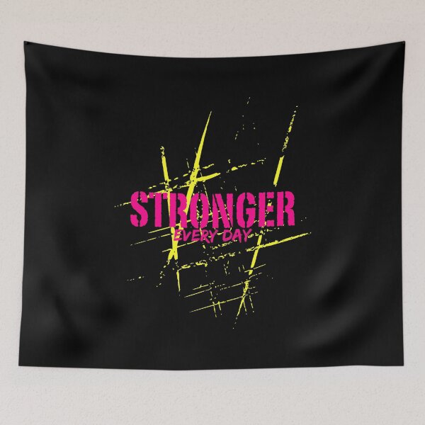 Item preview, Powerful Inspirational Words। Stronger Everyday designed and sold by typoinspired.