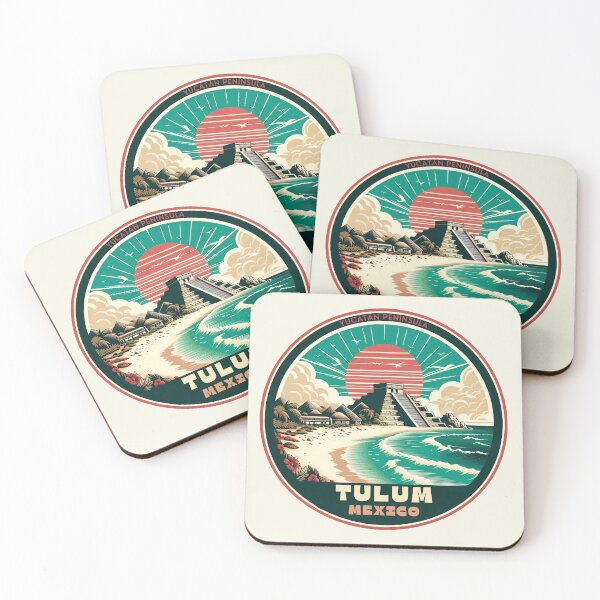 Item preview, Tulum Vintage Style Travel Destinations designed and sold by DarekShop.