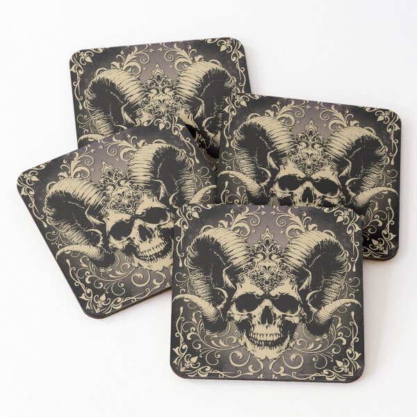 Item preview, Skull Artwork designed and sold by BloodyTeapot.