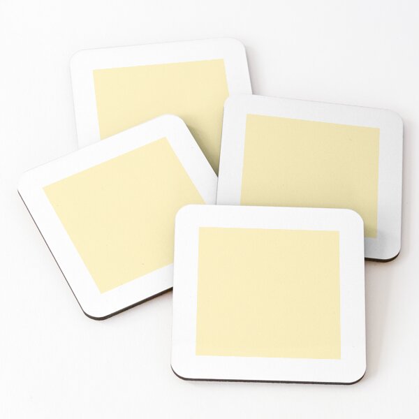 Item preview, Butter Solid Color Square designed and sold by Vendeloc.