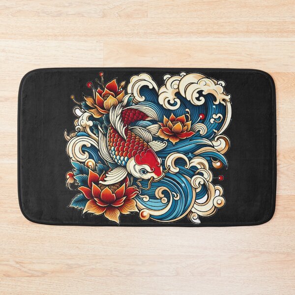 Item preview, Swimming Koi Design designed and sold by InklingCo.