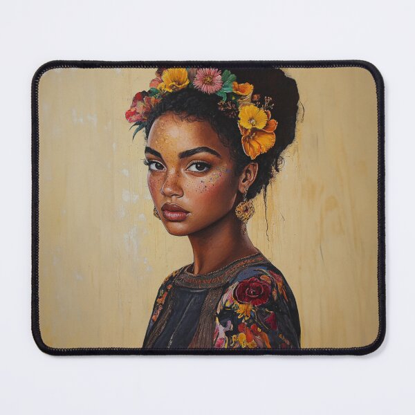 Item preview, Attractive young woman with melanin complexion 20 designed and sold by Made-by-Gus.
