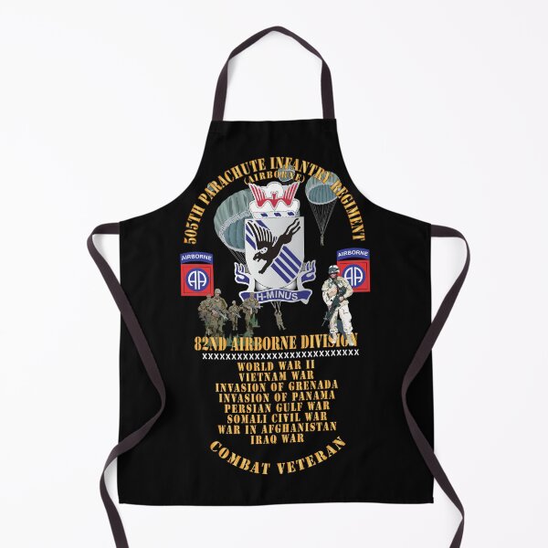 Item preview, Army - Combat Vet w 505th PIR - 82nd Airborne w Campaigns - Soldiers - SSI X 300 designed and sold by Military Insignia Products.