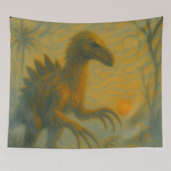 Item preview, Therizinosaur Ancestral Twilight Mystery designed and sold by JonelleTshirts.