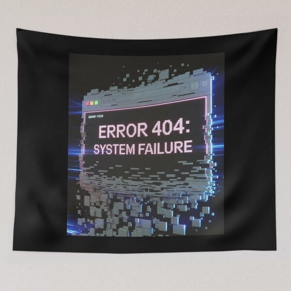 Item preview, System Error – Future Not Found designed and sold by McVrax.