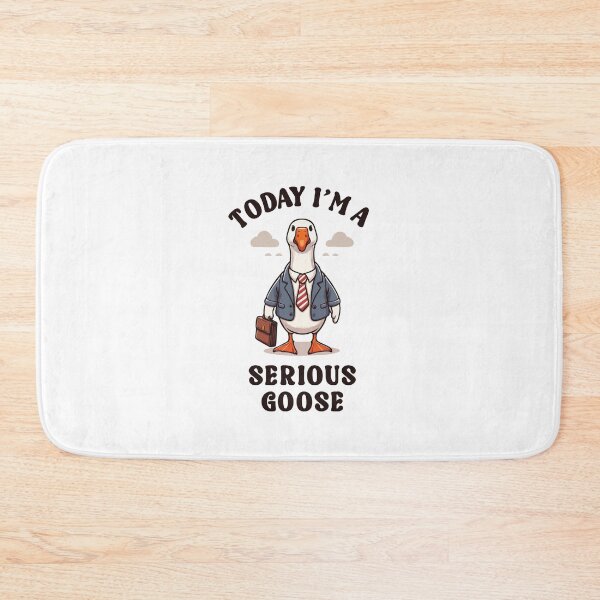 Item preview, Today I’m a Serious Goose // Funny Geese Humor designed and sold by Scaryzz.
