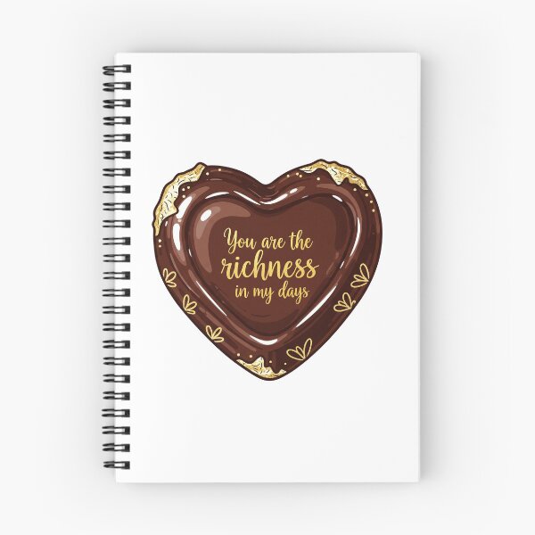 Item preview, You Are The Richness In My Days Heart Chocolate designed and sold by Owcomm.