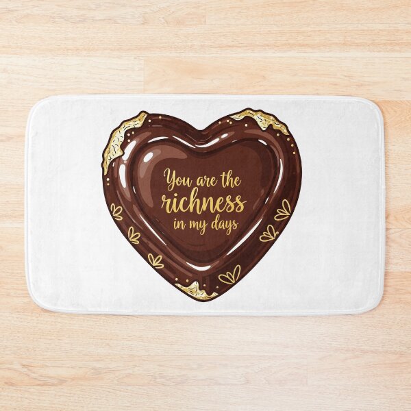 Item preview, You Are The Richness In My Days Heart Chocolate designed and sold by Owcomm.