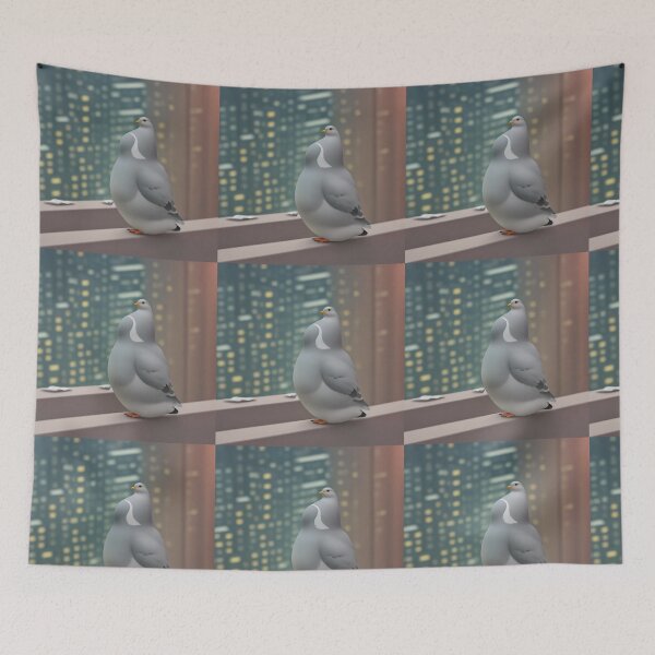 Aperçu de l'œuvre Pigeon sur le ventre créée et vendue par AWADHESH CHAURASIA.