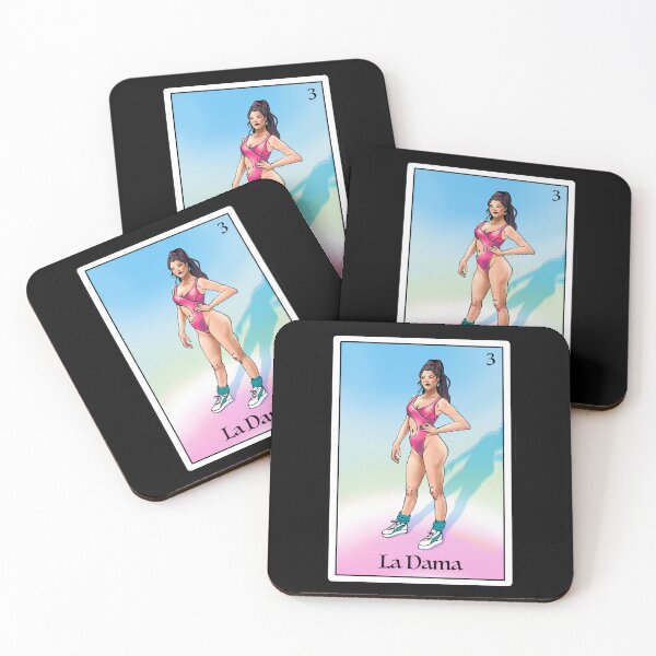 Item preview, The Lady Mexican lottery card No. 3 redesigned designed and sold by CecyLL.