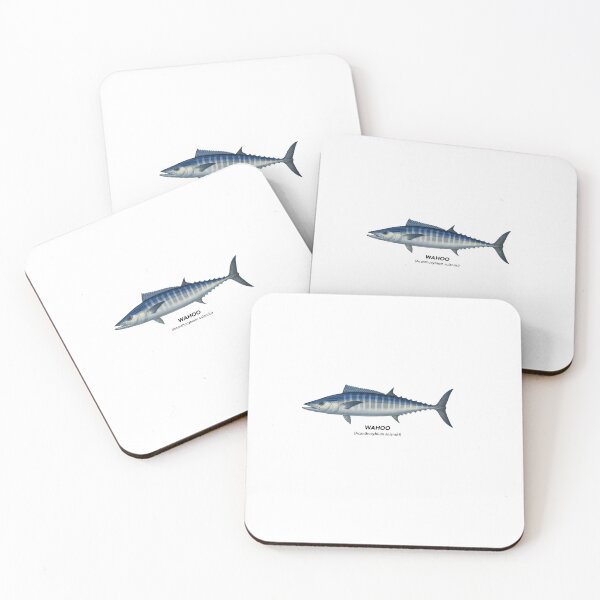 Item preview, Wahoo - California Marine Life designed and sold by CaliforniaVibe.