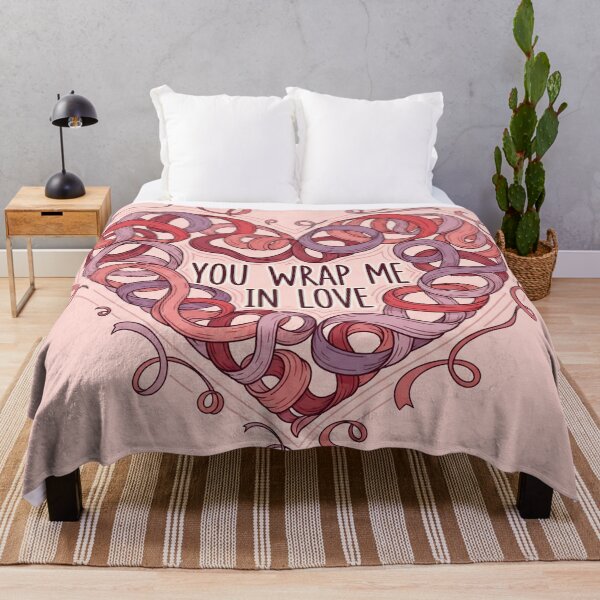 Item preview, You Wrap Me In Love Ribbon Heart designed and sold by Owcomm.
