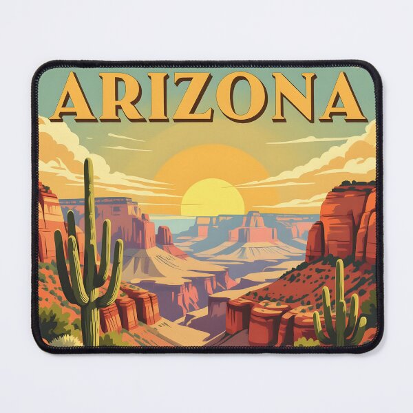 Item preview, Arizona: Vintage-Style Painterly Travel Poster designed and sold by LSVart.